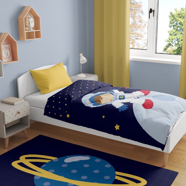 Astronaut Boy Duvet Cover (Creator Uploaded)