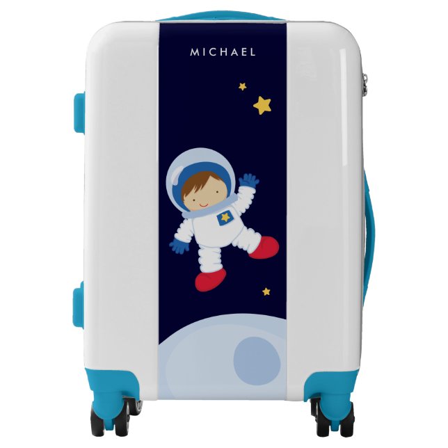 Astronaut Boy Luggage (Front)