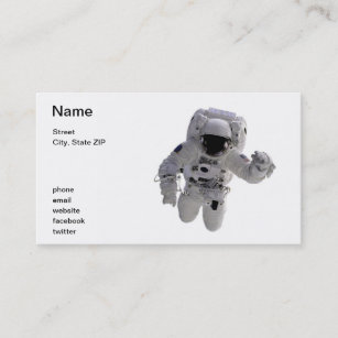 Astronaut Business Card