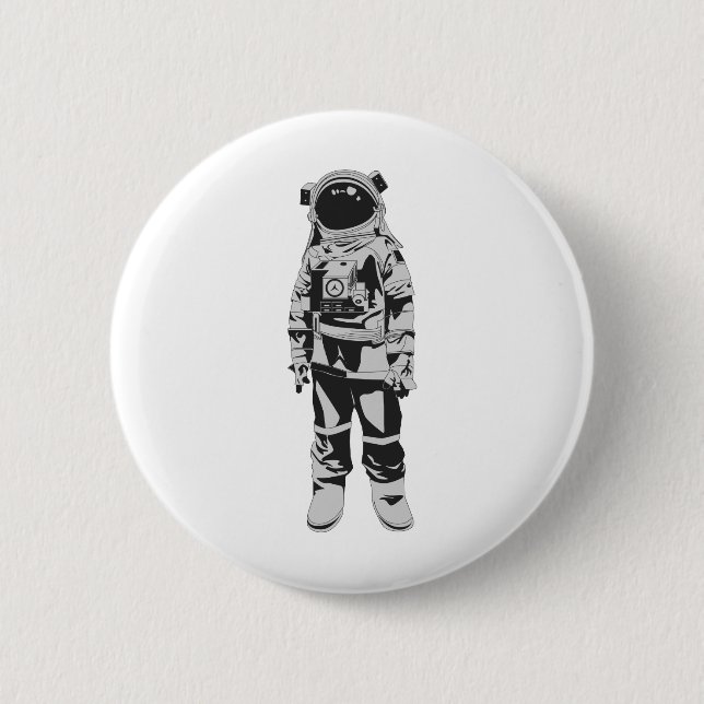 Astronaut Button (Front)