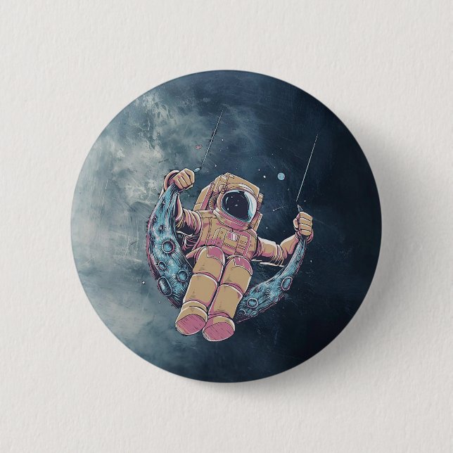 Astronaut Button (Front)
