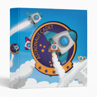 Astronaut Cadet Badge Binder