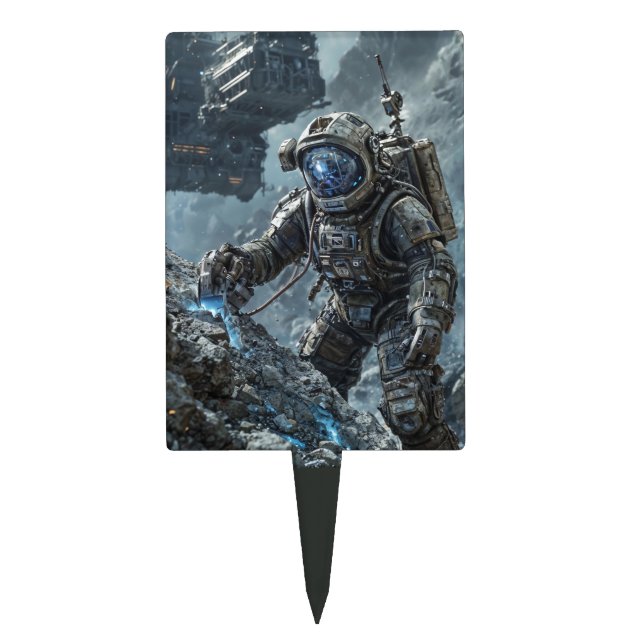 Astronaut Cake Topper (Front)