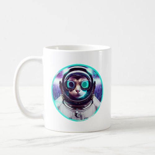 Astronaut Cat  Coffee Mug