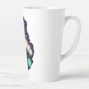 Astronaut Cat colorful Latte Mug