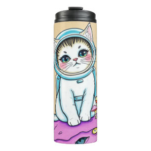 Astronaut Cat & Cosmic Disco Tumbler