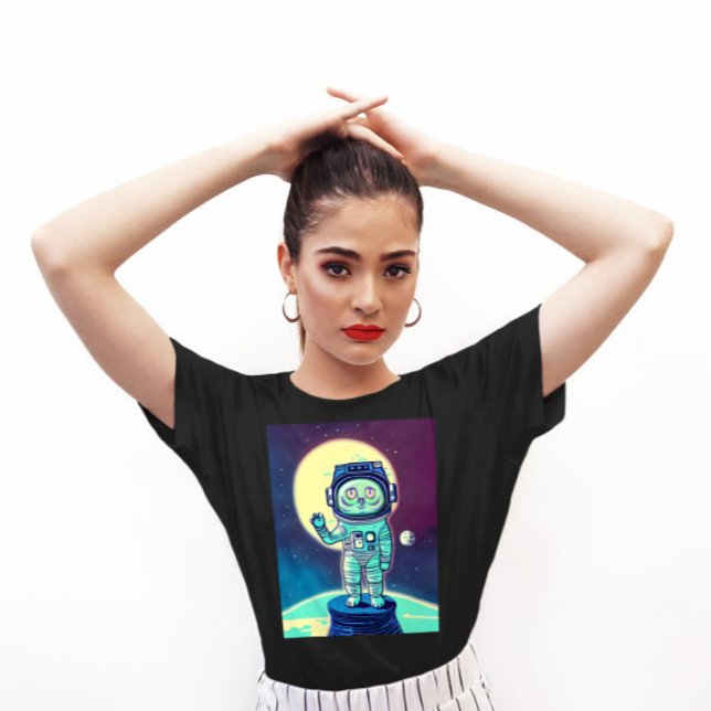 ASTRONAUT CAT FUNNY T-SHIRTS (Creator Uploaded)
