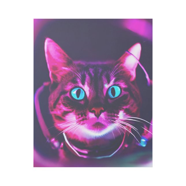 astronaut cat gallery wrap (Front)