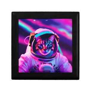 astronaut cat gift box
