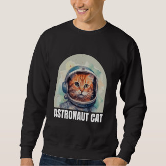 Astronaut Cat Sweatshirt