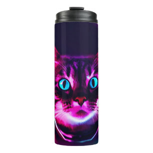 astronaut cat thermal tumbler