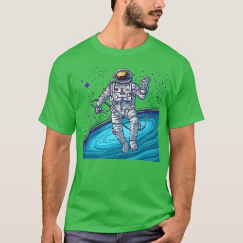 Astronaut Cheer T_Shirt