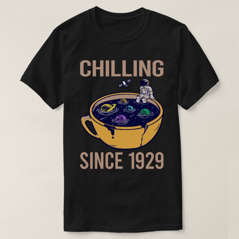 Astronaut Coffee - Awesome Since 1929 Personalized T-Shirt
