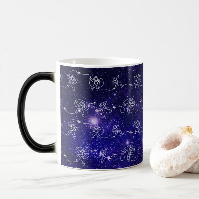Astronaut Color Morph Mug (With Donut)