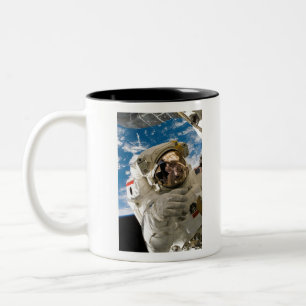 Astronaut Cool Outer Space Pictures Cool Space Two-Tone Coffee Mug