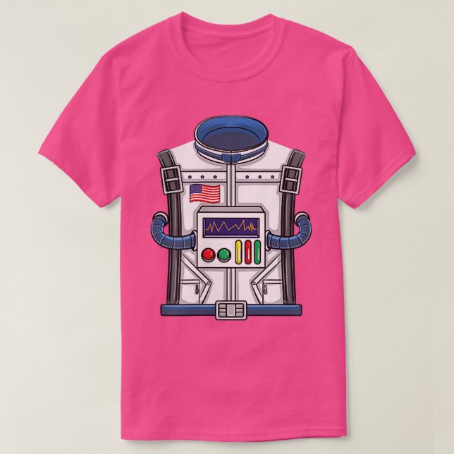 Astronaut Costume Halloween T-Shirt (Design Front)