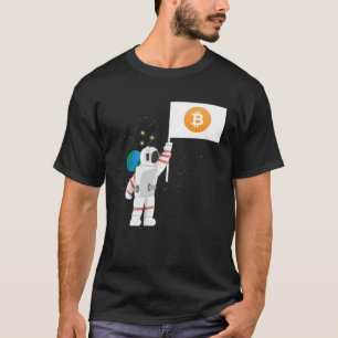 Astronaut Crypto Cryptocurrencies Crypto Trader T-Shirt