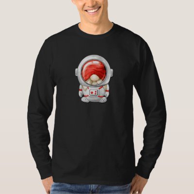 Astronaut Dad Gnome Graphic For Men And Funny Spac T-Shirt