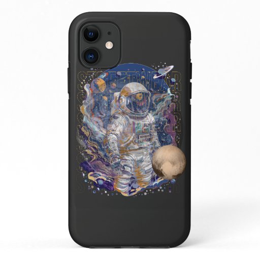 Astronaut design iPhone 11 case