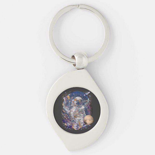 Astronaut design keychain (Front)