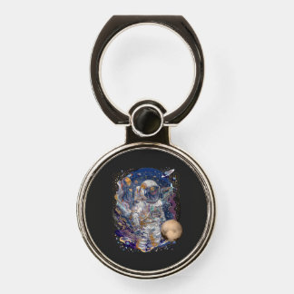 Astronaut design  phone ring stand