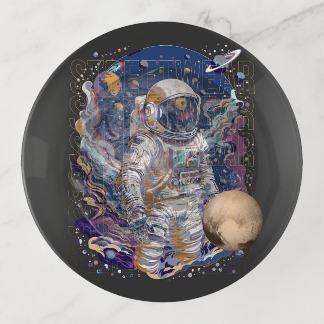 Astronaut design trinket tray (Front)