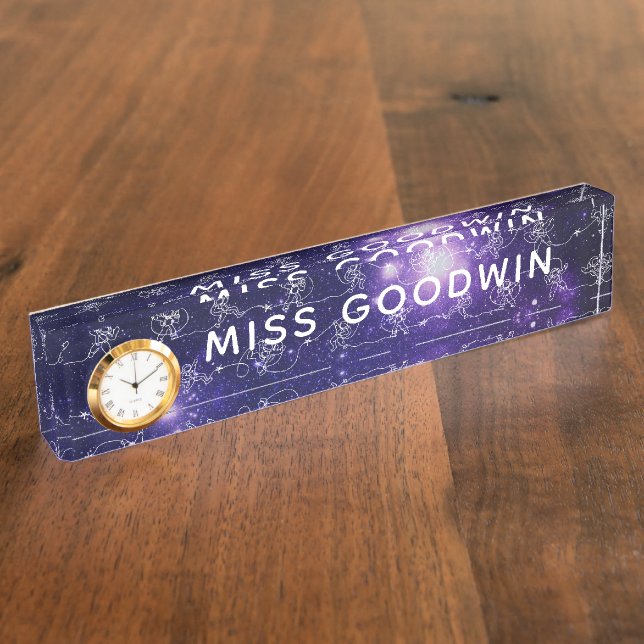 Astronaut Desk Name Plate (Side)
