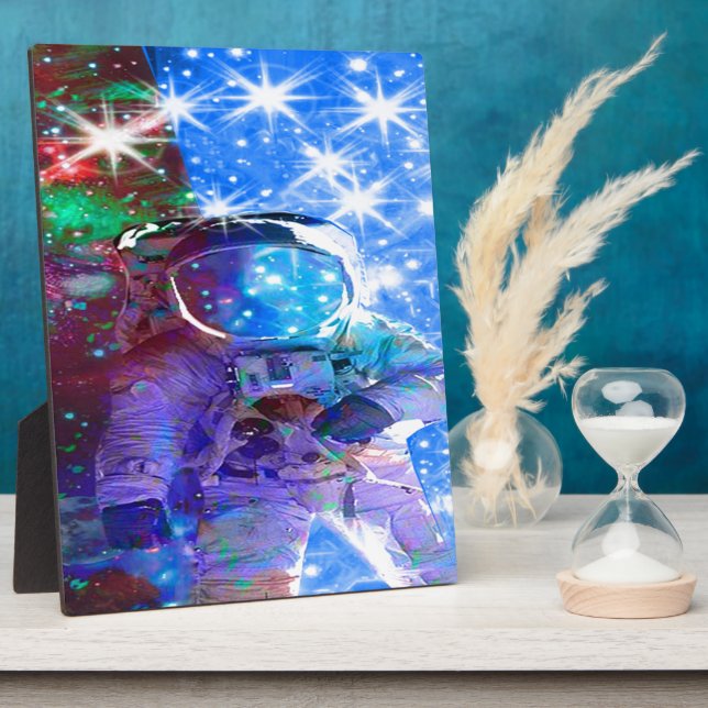 Astronaut Dimensions Plaque (Side)