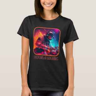 Astronaut DJ EDM for Rave Festival House Merch Dan T-Shirt