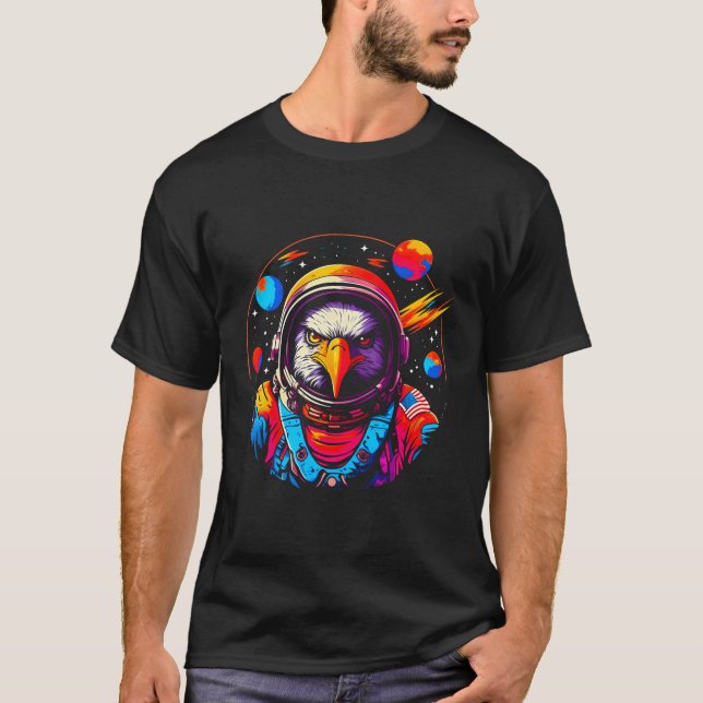 Astronaut Eagle T-Shirt (Front)
