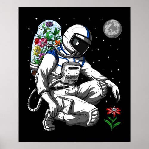 Astronaut Ecologist Poster