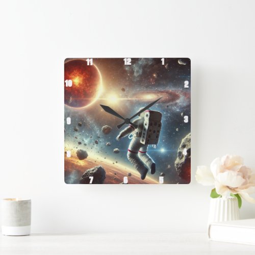 Astronaut Exploring Outer Space