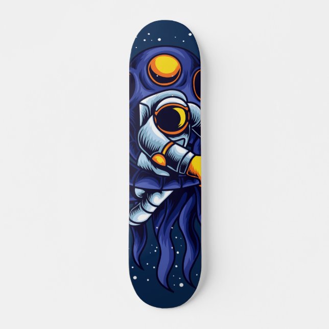 Astronaut fight Monster Skateboard (Front)