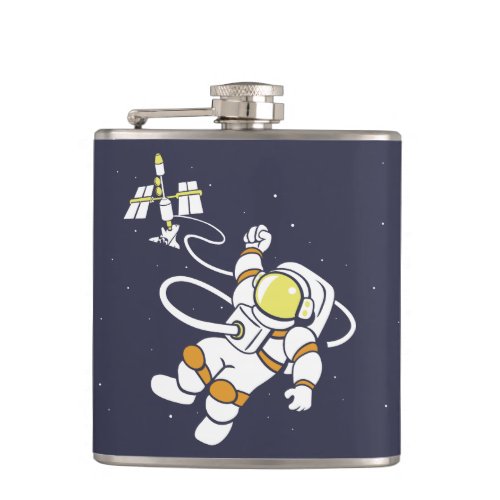 Astronaut Flask