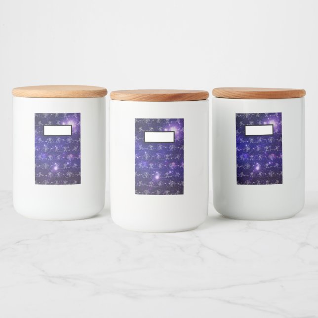 Astronaut Food Label (Bottles)