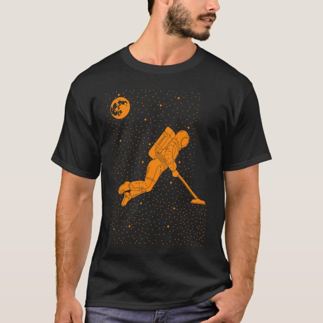 Astronaut  For Men Women Spaceman Space Vacuum T-Shirt (Front)