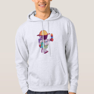 Astronaut , Funny Planets Outer Space Hoodie