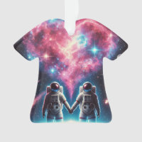 Astronaut Galaxy Acrylic Ornament
