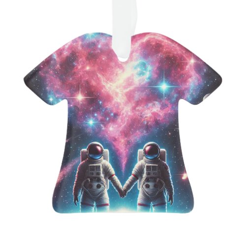 Astronaut Galaxy Acrylic Ornament