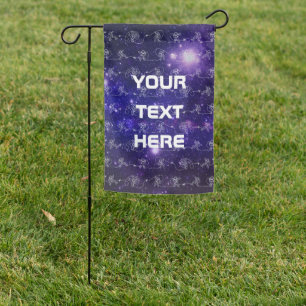 Astronaut Garden Flag