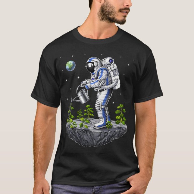 Astronaut Gardener T-Shirt (Front)
