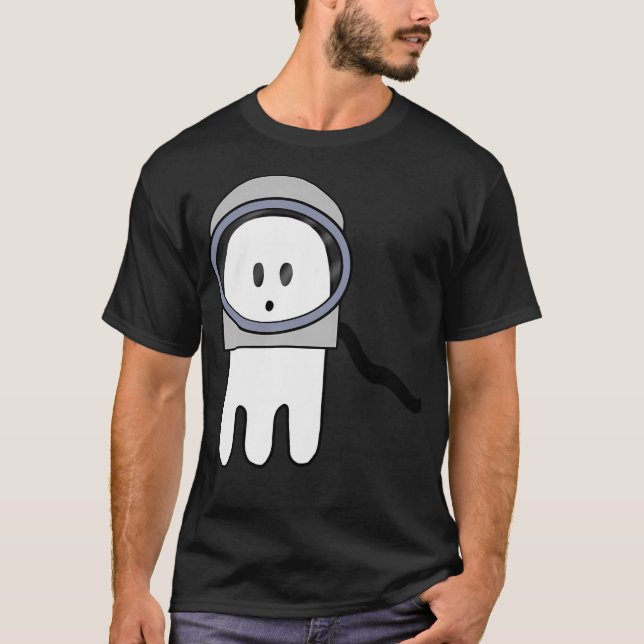 Astronaut Ghost T-Shirt (Front)