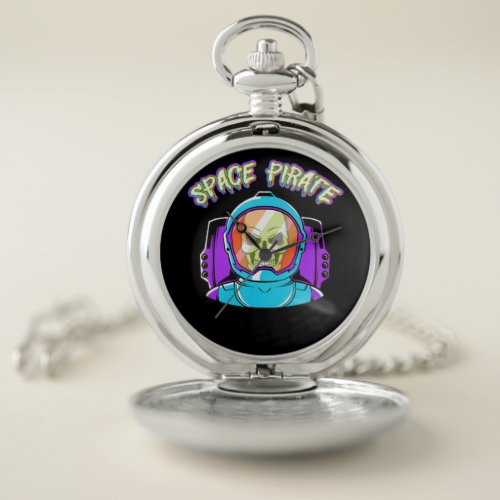Astronaut Gifts For Adults _ Space Pirate Pocket Watch