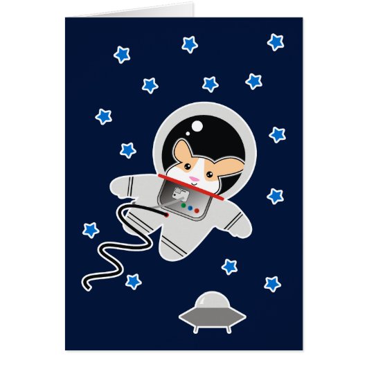 Astronaut Hamster Cards (Front)