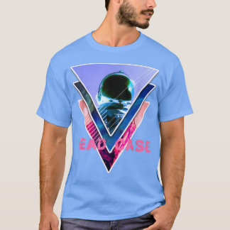 Astronaut Headcase - Aesthetic Vaporwave Space Art T-Shirt