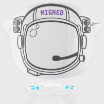 Astronaut Helmet - Add Your Name / Logo / More Face Shield