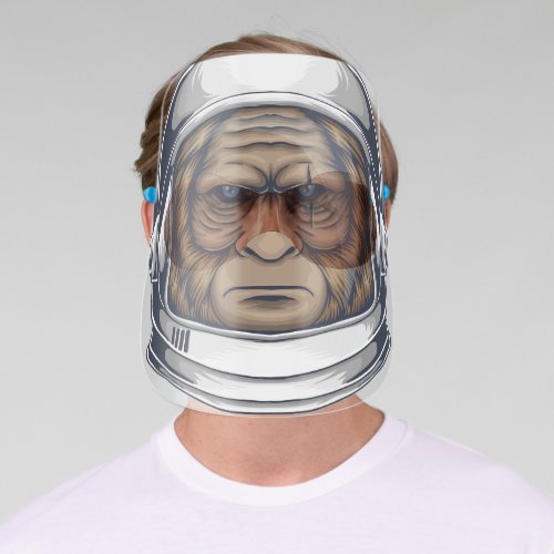 Astronaut Helmet Bigfoot  Face Shield