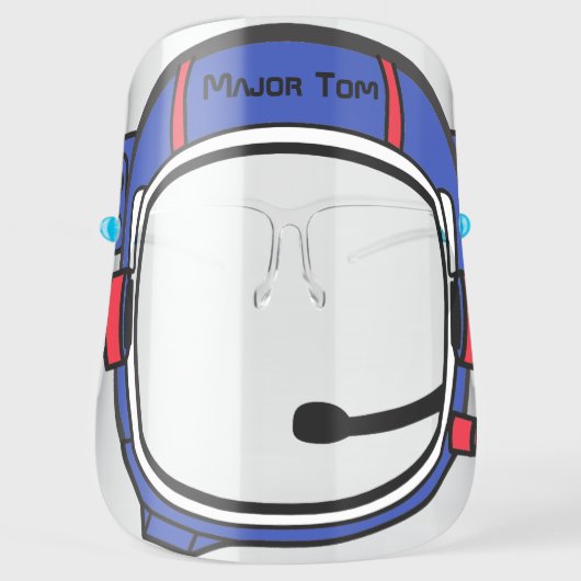 Astronaut Helmet Face Shield (Front)