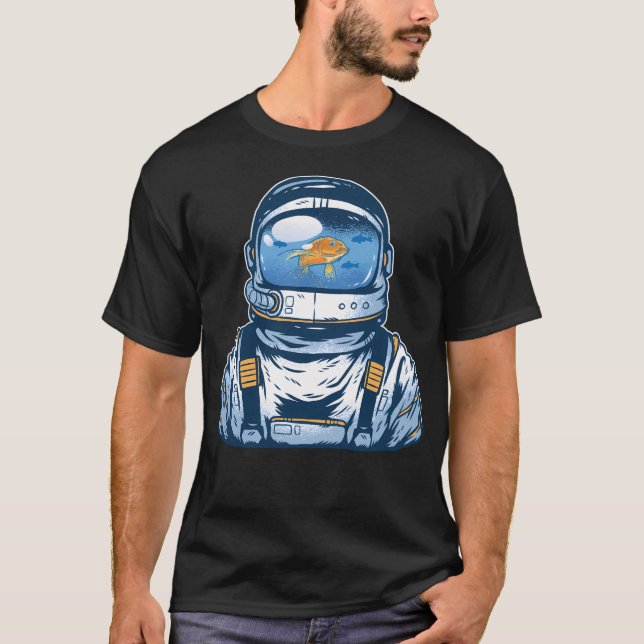 Astronaut Helmet T-Shirt (Front)