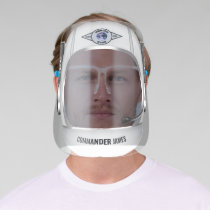 Astronaut Helmet with your Name Face Shield